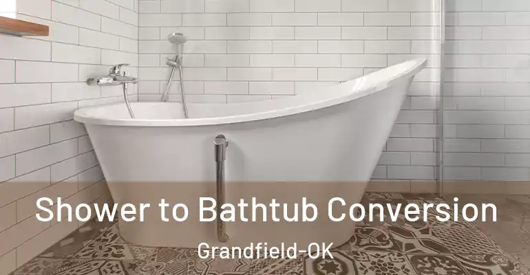 inner Bathroom imggen Shower to Bathtub Conversion Grandfield-OK