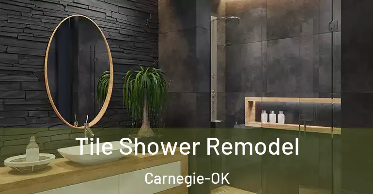 inner Bathroom imggen Tile Shower Remodel Carnegie-OK