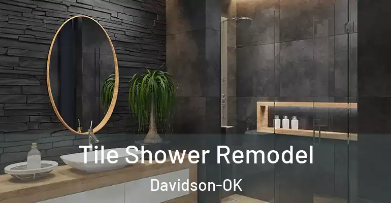 inner Bathroom imggen Tile Shower Remodel Davidson-OK